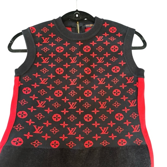 Louis Vuitton Women’s Dress Classic Logo No Size Tag Not Authenticated - Picture 11 of 13